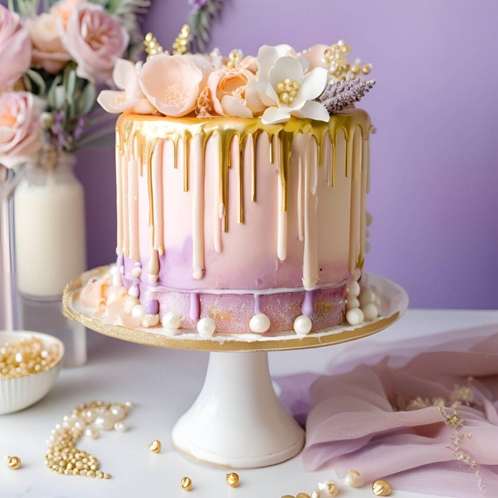 Romantic Anniversary Cake