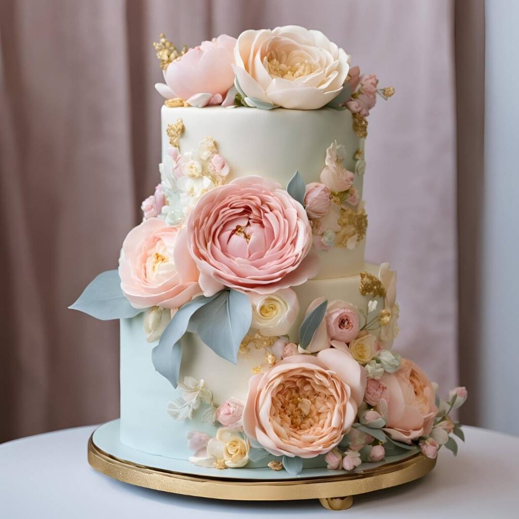 Romantic Anniversary Cake